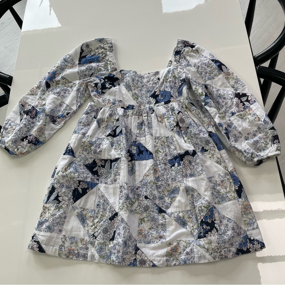 J crew patchwork dress